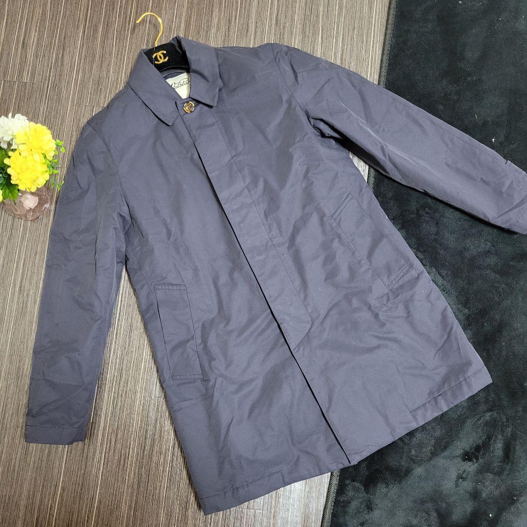 ヴァルスター コットン×ナイロン ダウン ジャケット コート お洒落拍卖