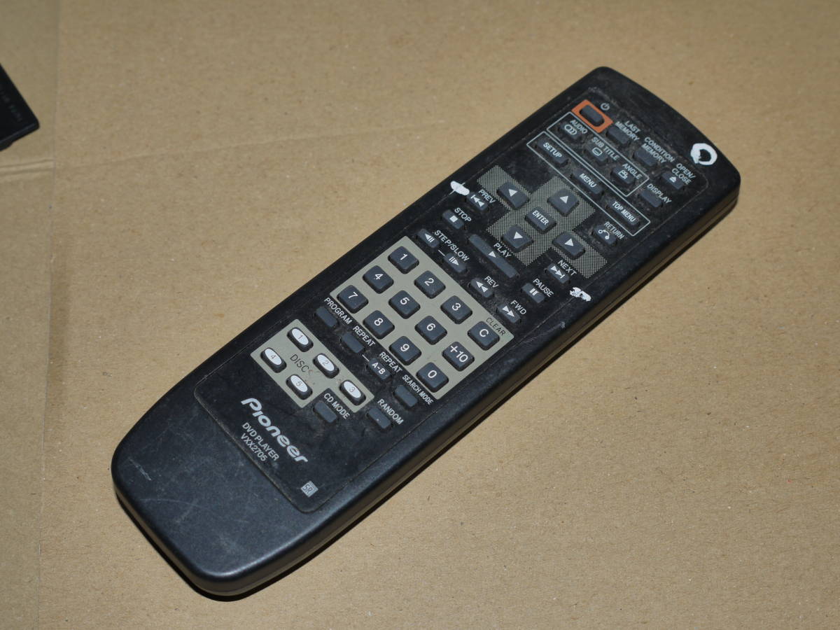 Pioneer リモコン DVD Player VXX2705拍卖