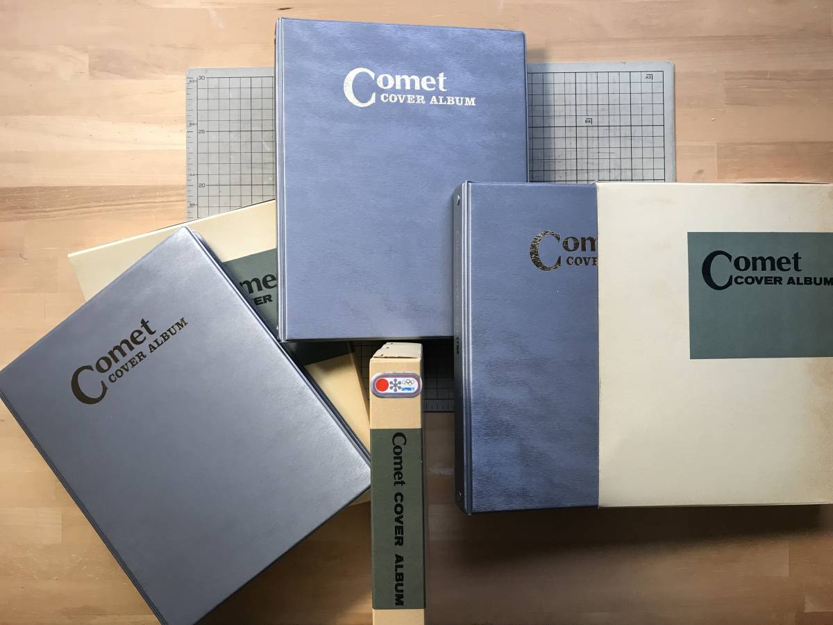 『1972年 札幌冬季五輪記念 紙物コレクションアルバム3冊』※オリンピック村郵便局消印・記念切手・北海道放送・入場券・記念切符 他 02374拍卖