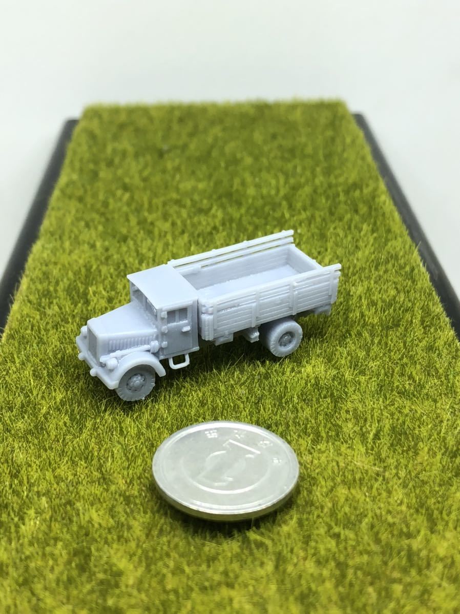 1/144レジンキット 未組立 未塗装 WWⅡ ドイツ軍 トラック B 戦車 軍用車両 ワールドタンクミュージアム【同梱可能】拍卖