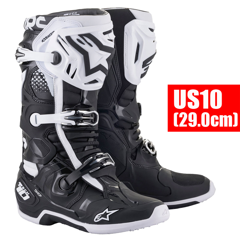【15%OFF】ALPINESTARS TECH10ブーツ ブラックホワイト/US10(29.0cm) 【送料サービス】 #2010020-12拍卖