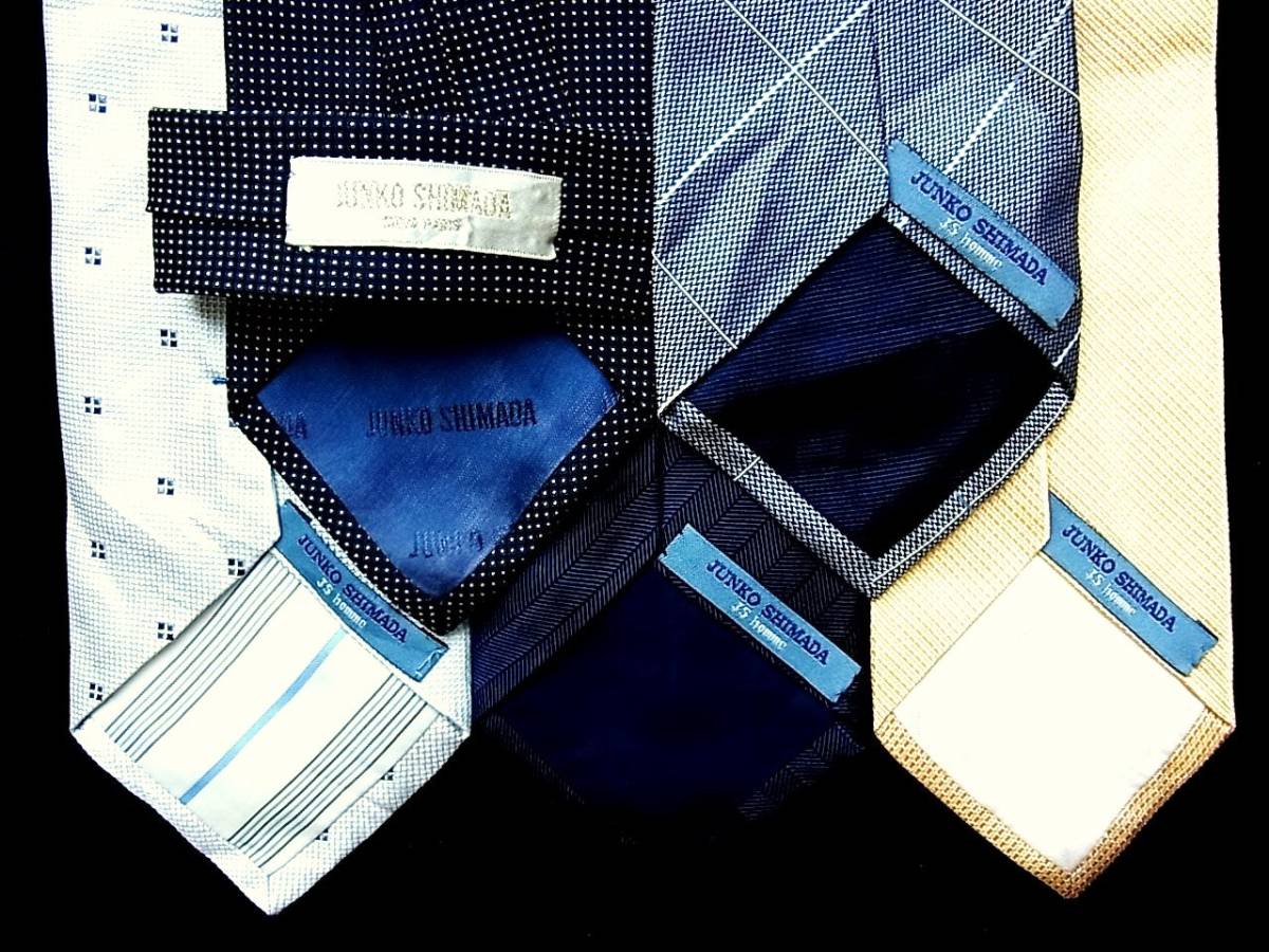 ■即決セール■J0795■ 5本セット全て 【島田 順子】ジュンコ シマダのネクタイ■■拍卖