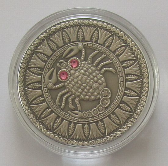ベラルーシ さそり座 星座 20ルーブル 2009年 銀貨 硬貨 蠍座拍卖