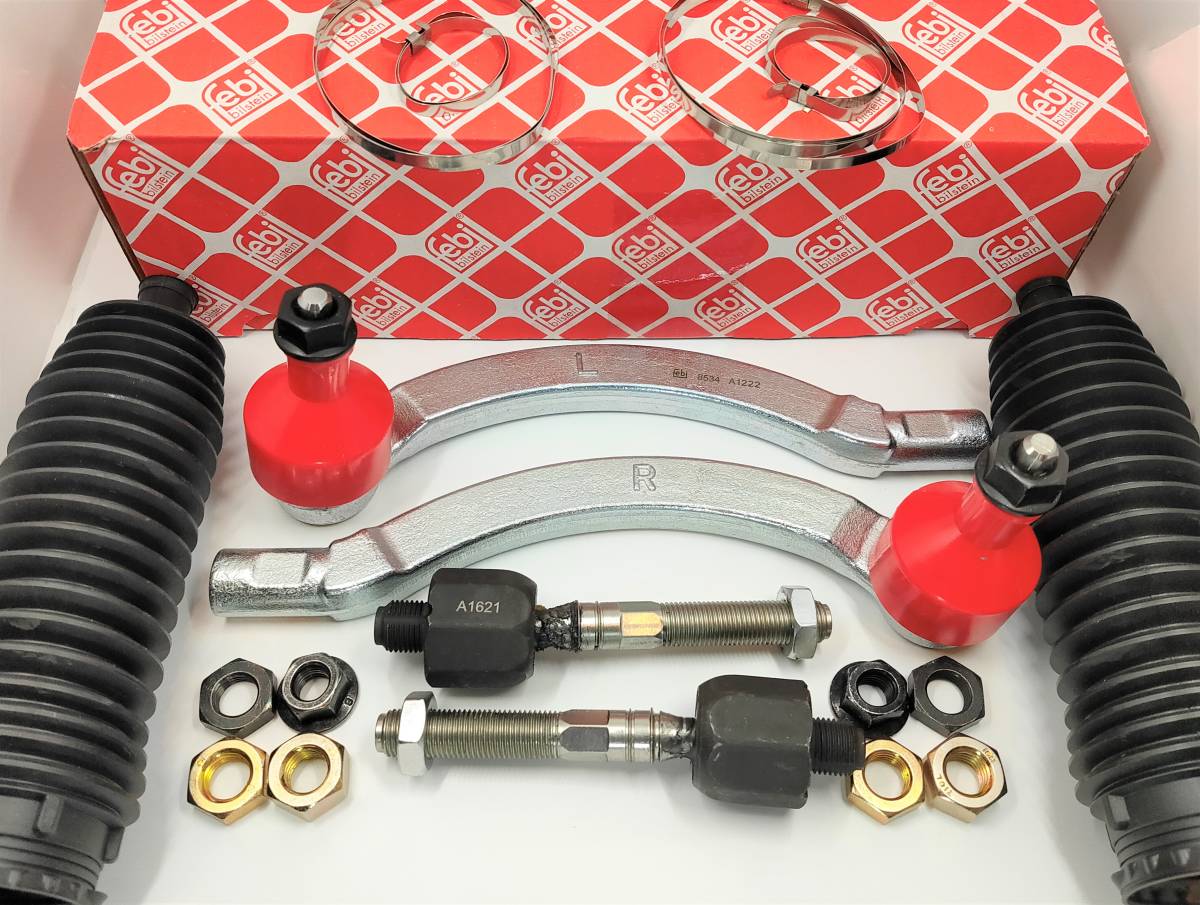 (送料込) VOLVO ボルボ S60 S80 V70 タイロッド左右セットブーツ付【ビルシュタイン製・新品】ZF製ステアリングラック拍卖