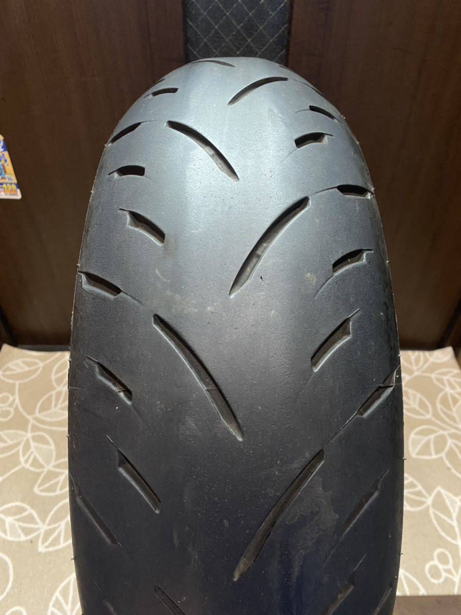 中古MCタイヤ DUNLOP SPORTMAX GPR-300 180/55ZR17 DUNLOP スポーツマックス 180 55 17 3319 K3087拍卖