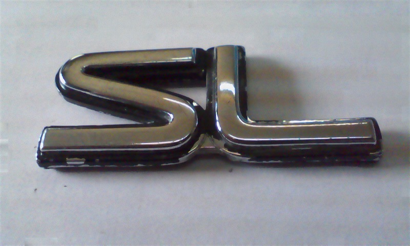 希少!旧車!レア物!美品!トヨタカローラ?スプリンター?コロナ?SLトランクエンブレム?美品!拍卖