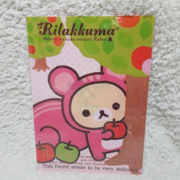 ローソン リラックマ クリアファイル りんご拍卖