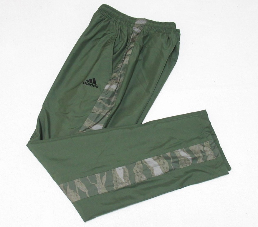 adidas ウィンドパンツ 迷彩 グリーン S アディダス ジャージ カモフラ カーキ スポーツ トレーニング DH3960拍卖