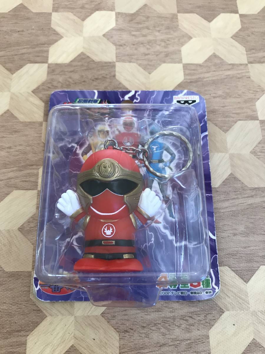 未開封品 バンプレスト 一番くじ 忍風戦隊ハリケンジャー ハリケンレッド フィギュア付きキーホルダー 2301m40拍卖