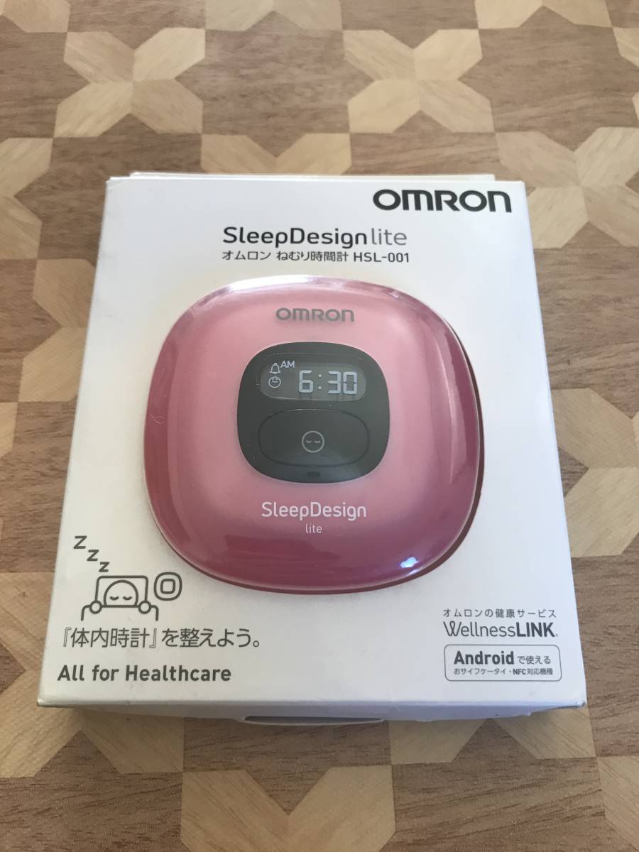 中古品 OMRON オムロン ねむり時間計 HSL-001-PK 2301m97拍卖