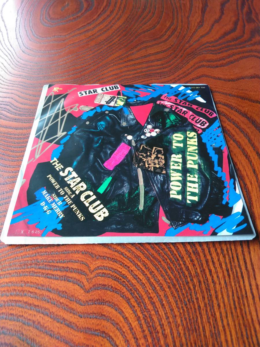 ★レア盤 ★ THE STAR CLUB ★ POWER TO THE PUNKS / MAKE MERRY D・K・G ★ ザ・スタークラブ ★ 2ndシングルレコード ★ 日影晃★ HIKAGE拍卖