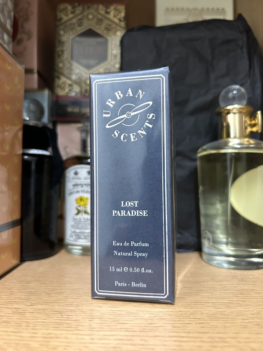 《送料無料》アーバン センツ ロスト パラダイス オードパルファム 15ml ※未開封※ #URBAN SCENTS from BERLIN #ベルリン拍卖