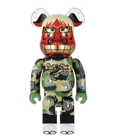 ◆ 新品未開封 2023 NEW YEAR BE@RBRICK SHISHIMAI 1000% 獅子舞 A BATHING APE BE@RBRICK BAPE(R) ベアブリック ◆拍卖