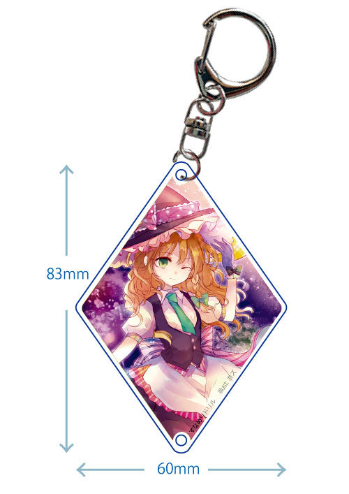 東方アクリルキーホルダー魔理沙1(カズ2-2)202212 -悶KID-拍卖