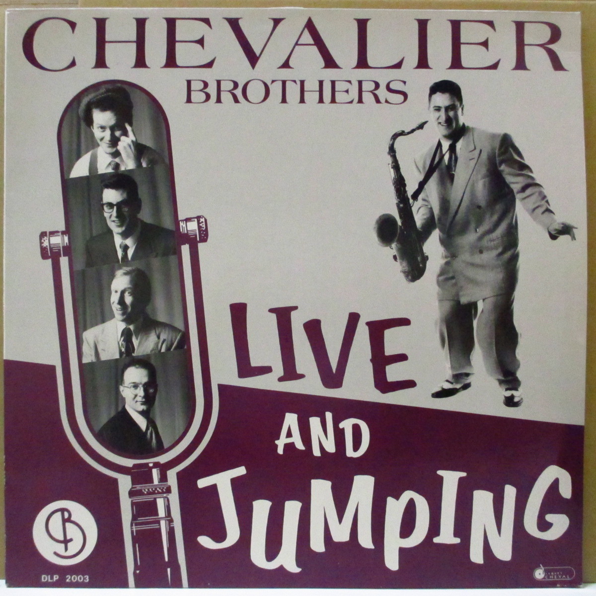 CHEVALIER BROTHERS-Live & Jumping (Benelux Orig.LP)拍卖