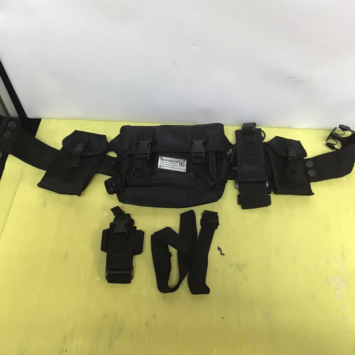 AO SI MAN NI ASMN ウエストバッグ ボディバッグ ウエストポーチ拍卖