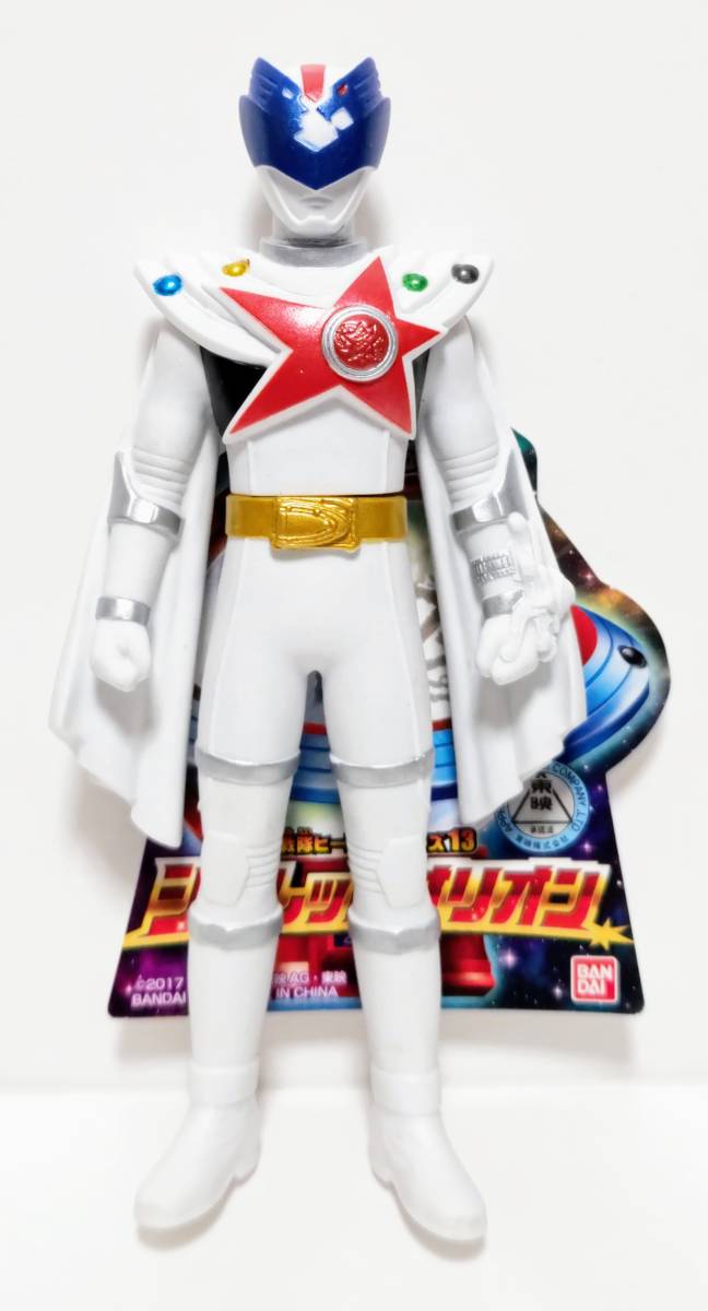 新品即決 戦隊ヒーローシリーズ シシレッドオリオン ソフビ 宇宙戦隊キュウレンジャー バンダイ 2017年 フィギュア拍卖