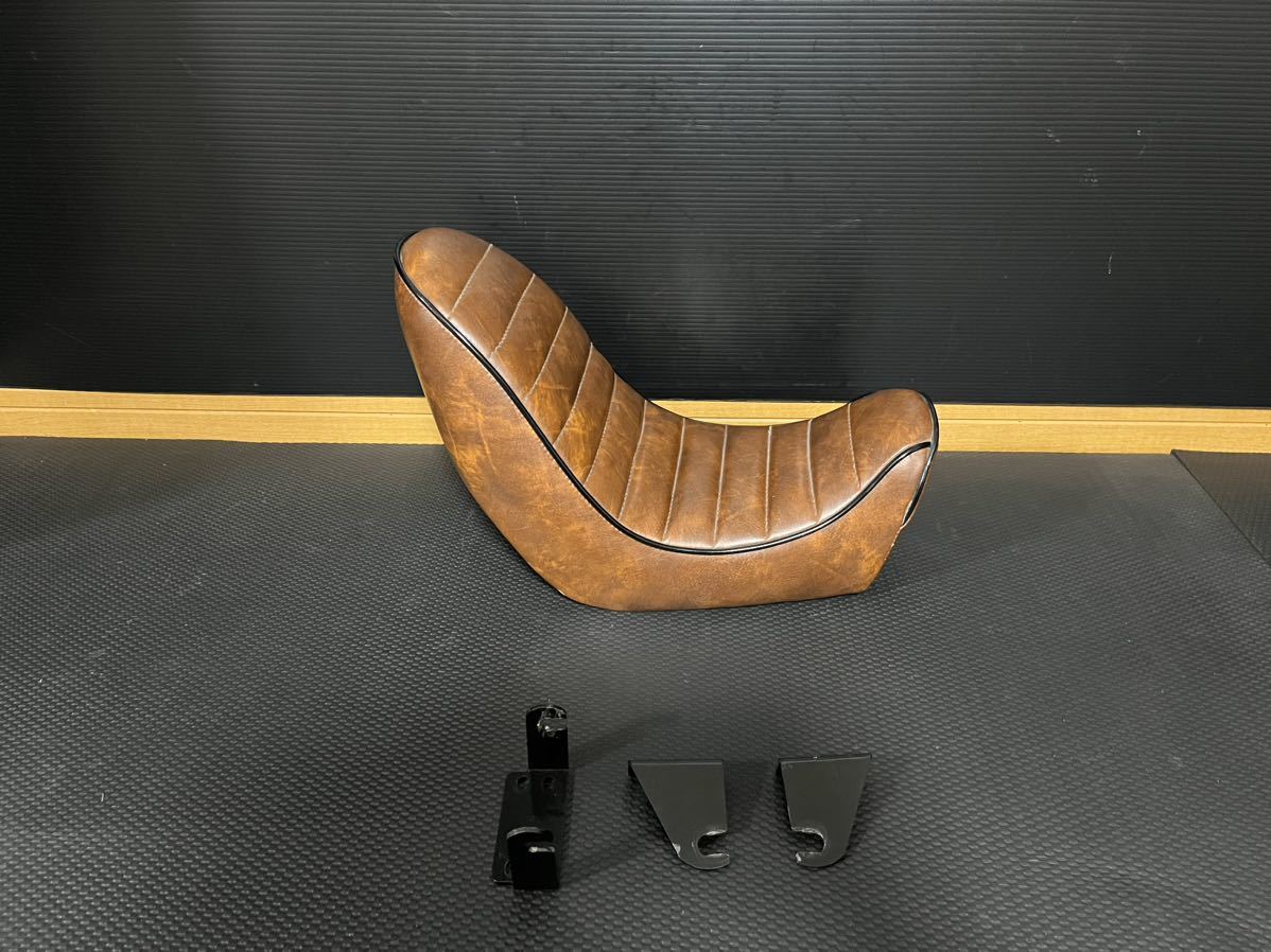 モンキー ゴリラ 超希少!! 新品同様!! 本物 大川製 チョビ三段シート ちょび三 AB27 Z50J 武川 キタコ ヨシムラ GS仕様 吸い込み 当時拍卖