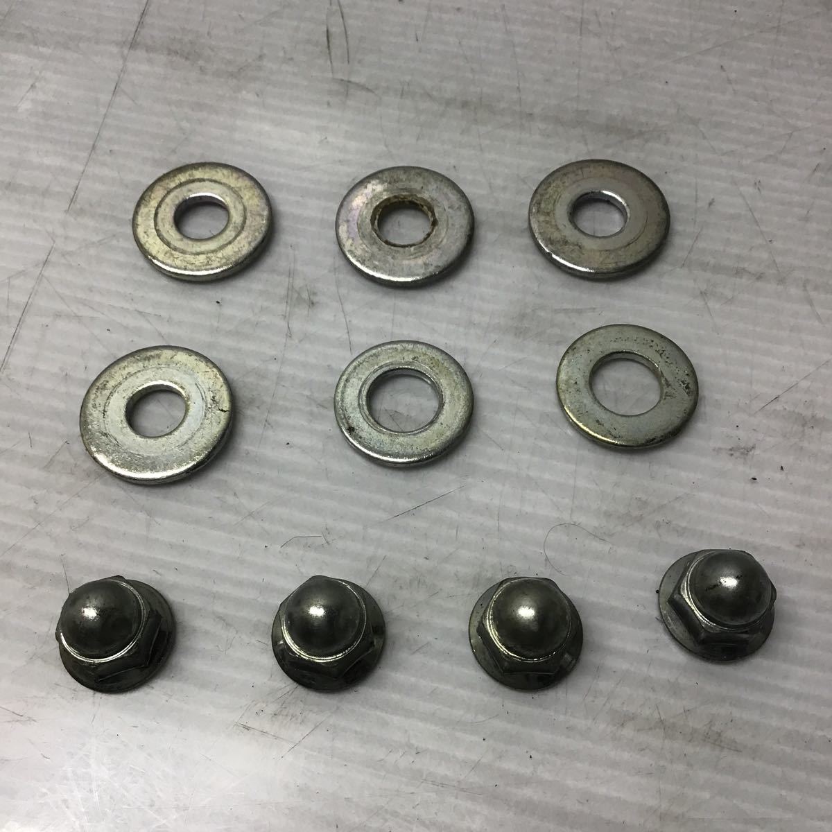 C22-15 ホンダ クロスカブ50 AA06 リアショック ナット ワッシャー 走行距離1439km 純正部品拍卖