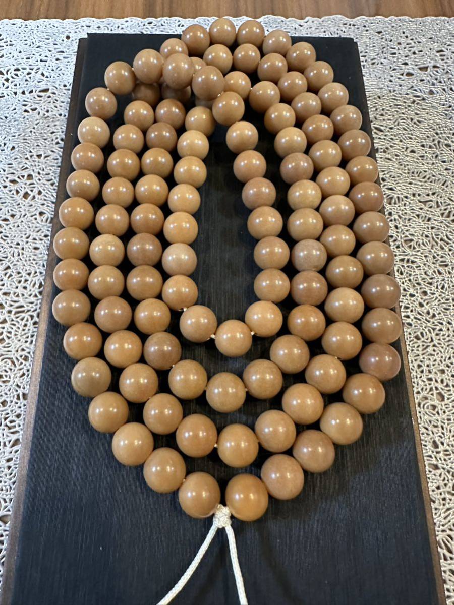 J-166 天然 風化菩提 ネックレス ブレスレット 数珠念珠 仏具 開運お守り拍卖
