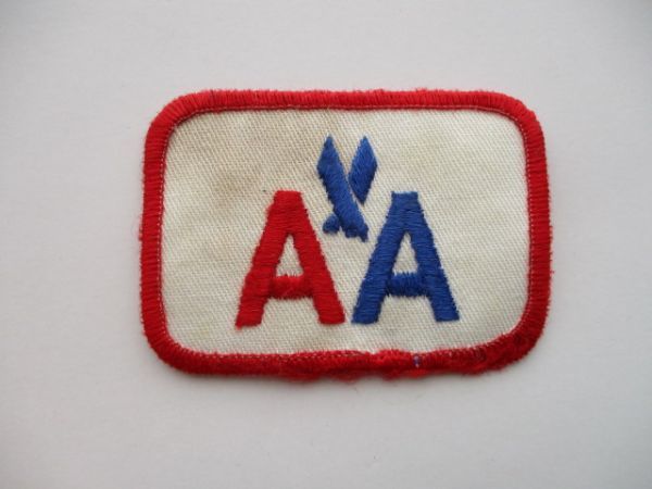 【送料無料】80s『アメリカン航空』American Airlinesワッペン/AAL客機AAビンテージ飛行機パイロットPATCH航空会社アップリケ航空パッチ H1拍卖
