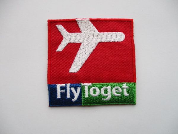 【送料無料】Flytoget『フリートーゲ』空港連絡列車ワッペン/ノルウェーPATCH飛行機Fly Toget Norge OSL Airport rail linkオスロ空港 H1拍卖