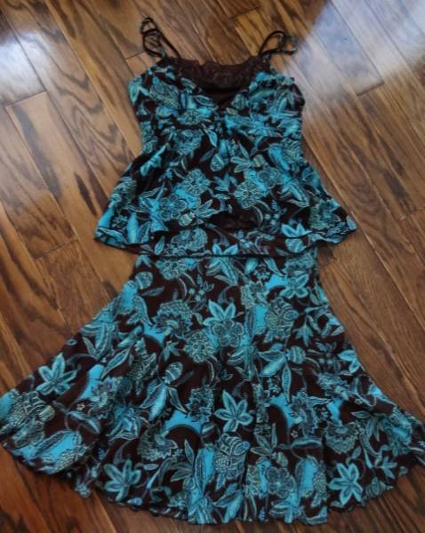 ☆JAYRO/ジャイロ☆ツーピースとキャミソール3点セット☆シフォン柄 おまとめ落札送料分割引♪拍卖