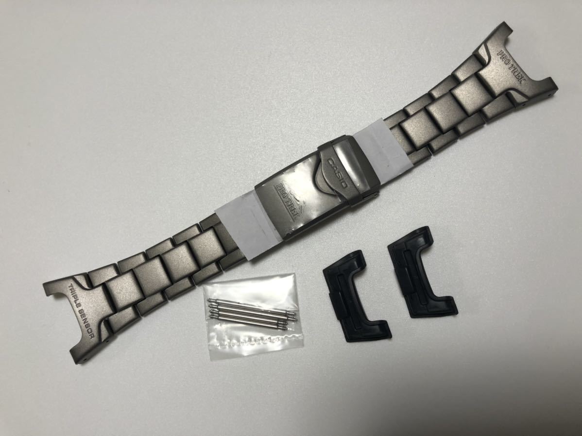 CASIO PRG-240T プロトレック チタニウム バンド titanium PRO TREK ベルト拍卖
