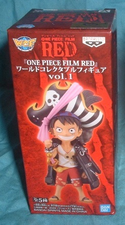 ワンピース ワールドコレクタブルフィギュア ONE PIECE FILM RED1 ルフィ拍卖
