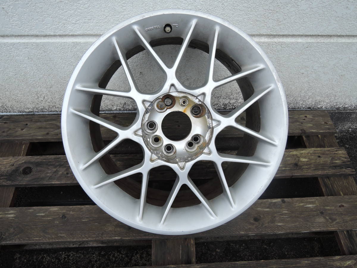 【倉庫保管/訳アリ品】 KOSEI ホイール 1本 17インチ 8J +38 PCD114.3 4/5H 振れ無 (検: FD2 シビック メッシュホイール コーセイ拍卖