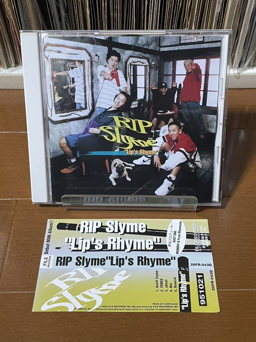【CD】RIP SLYME / Lip’s Rhyme / 帯 / デビュー ミニ アルバム / 日本語ラップ J-RAP / リップスライム / MUMMY-D / RHYMESTER /拍卖