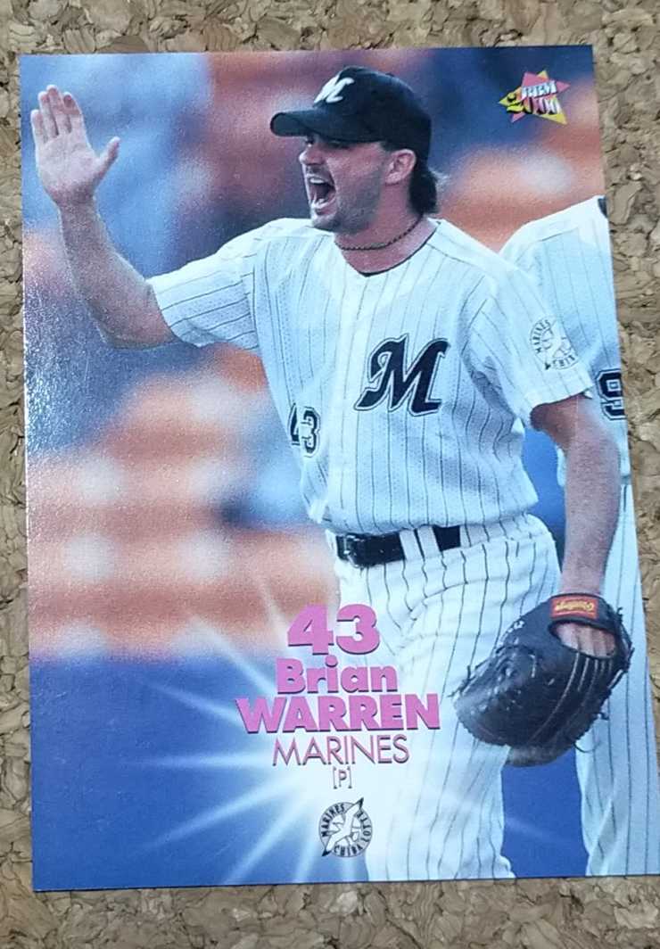 ★BBM2000 NO.102 千葉ロッテマリーンズ ウォーレン★拍卖