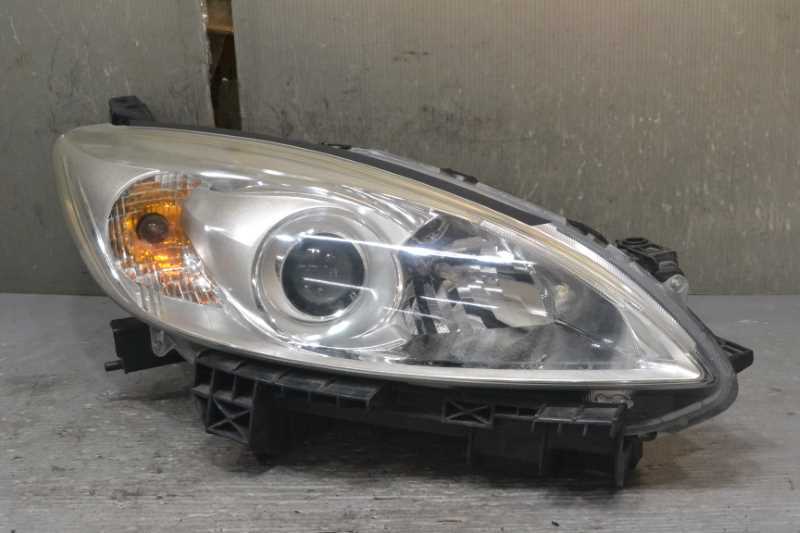 プレマシー 前期(CWEFW) 純正 スタンレー 破損無 取付OK 動作保証 右 ヘッドライト ハロゲン レベライザー付 P9562 / C513-51-0K0E K067459拍卖