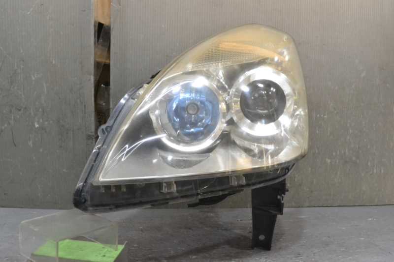 ステラ カスタム R 前期(RN1 RN2) 純正 イチコー 破損無 動作保証 左 ヘッドライト ハロゲン レベライザー付 1795 / 84001KJ030 k067991拍卖