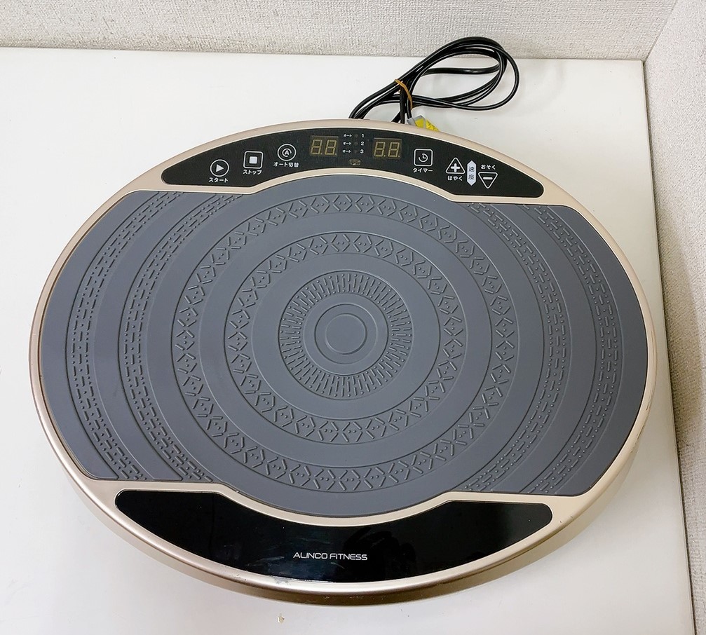 【振動マシンバランスウェーブ ミニ FAV4117】アルインコ/体幹・筋力トレーニング/運動不足な身体に/N51-416拍卖