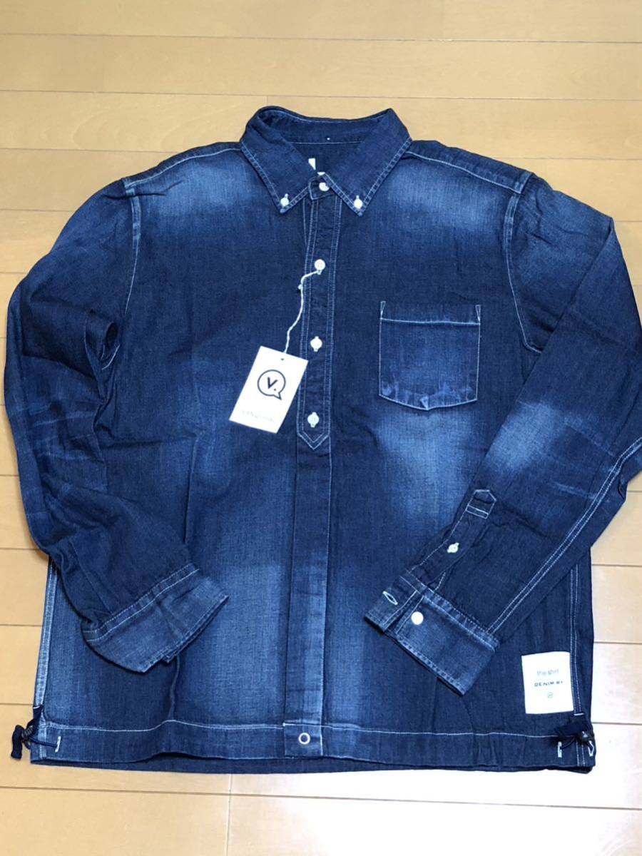 VANQUISH x fragment デニムシャツ Lサイズ 新品未使用品 タグ付き拍卖