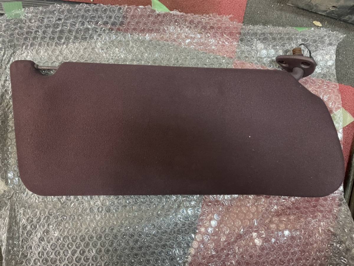 93-95y キャデラック フリートウッド ブロアム サンバイザー 左右セット 美品 ワインレッド 拍卖