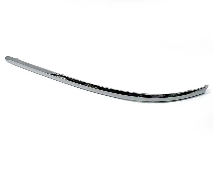 ジャガー用 Sタイプ セダン 2004-2007 後期 左側 クロームメッキ フロントバンパーガーニッシュモール ストリップカバー拍卖