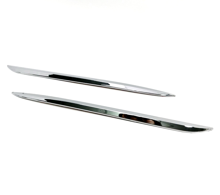 メルセデスベンツ用 Cクラス W205 2015-2021 クロームメッキ リアバンパーガーニッシュモール ストリップカバー拍卖