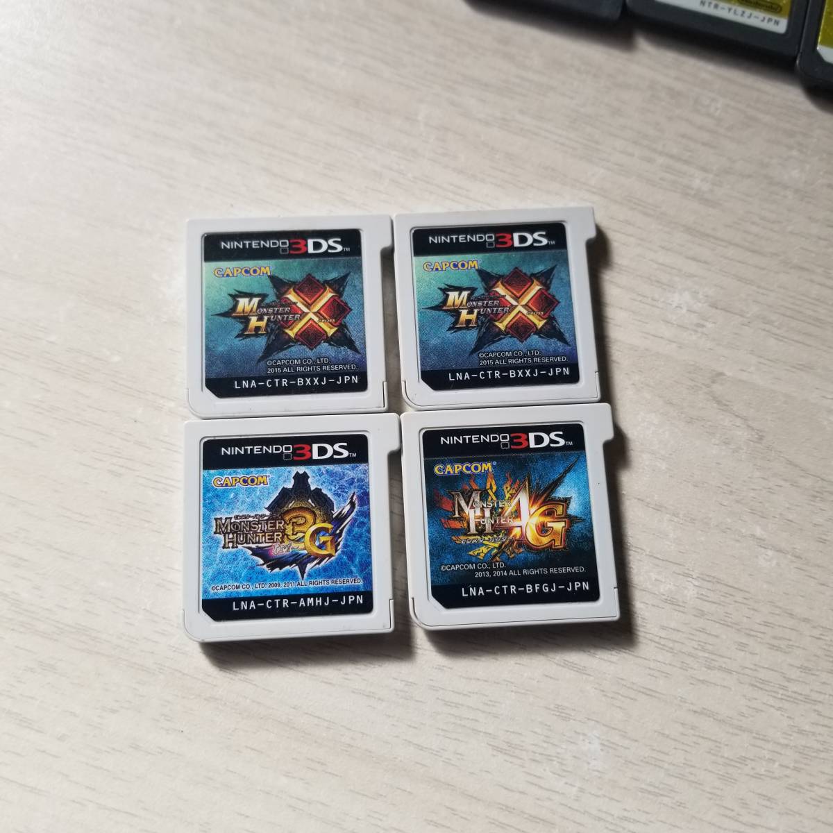 ◯3DS モンスターハンターシリーズ 4本    何十本でも送料370円◯拍卖