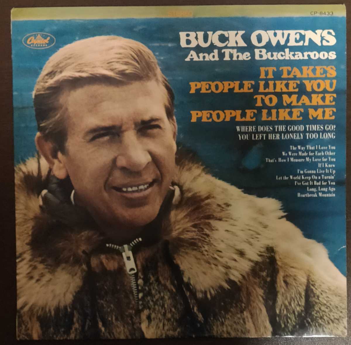 ペラジャケ 赤盤 LP Buck Owens, Buckaroos It Takes People Like You 拍卖