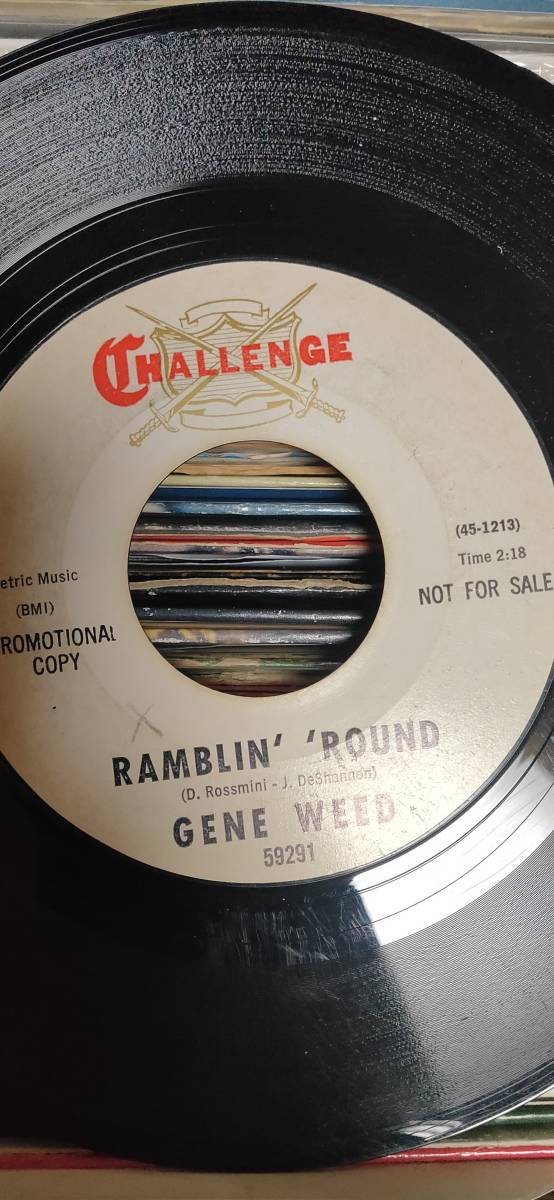 プロモ盤 Gene Weed Man With A Plan/Ramblin’拍卖
