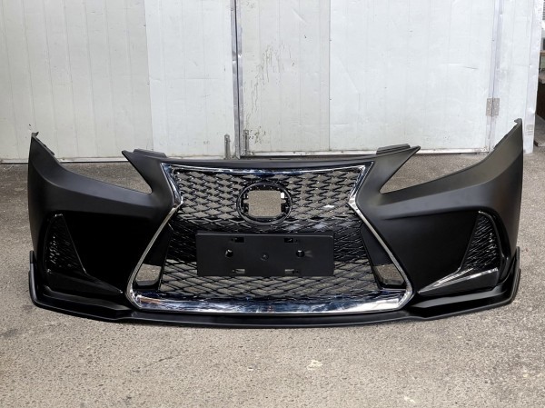 【新作!!】レクサス IS 20 系 スピンドル フロントバンパー H17年式~H25年式 大型フロントリップ付き 4拍卖