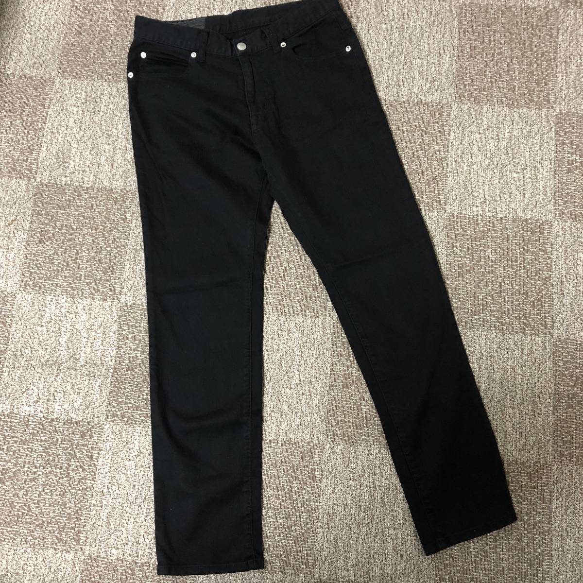 レリューム 黒スキニー 表記サイズS ストレッチ素材_JOURNAL STANDARD relume拍卖