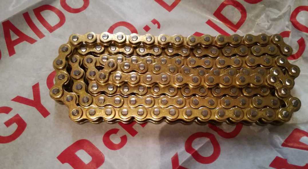 SUZUKI GSX450E ザリ ゴキ 強化 450 エンジン カム チェーン ゴールド GSX450T GSX450L 拍卖