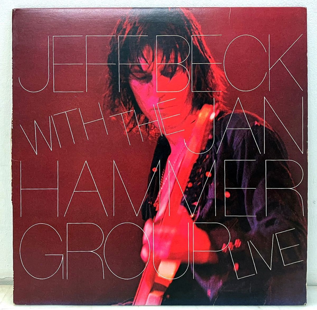 J69301▲US盤 Jeff Beck With The Jan Hammer Group Live LPレコード ジェフベック/PE34433拍卖
