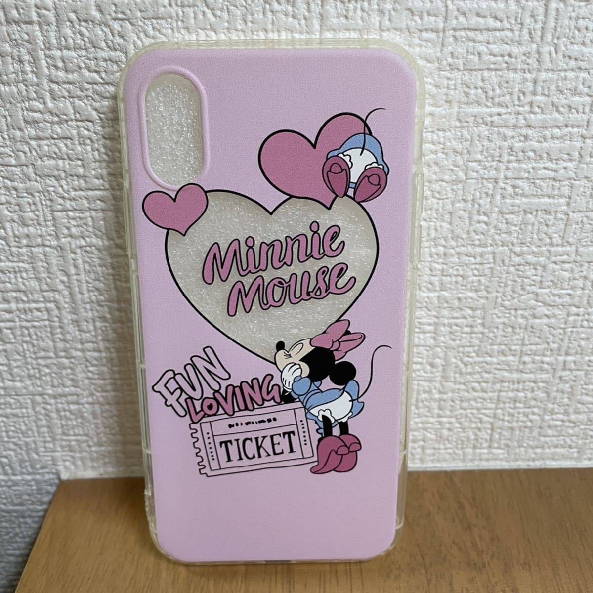 iPhoneケース XR ミニーちゃん スマホケース ソフトケース D拍卖