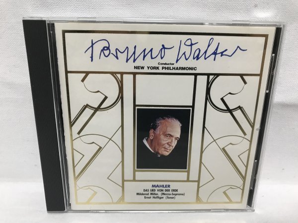 D789 SONY初期/CSR刻印 ワルター / マーラー:交響曲「大地の歌」(35DC115)拍卖