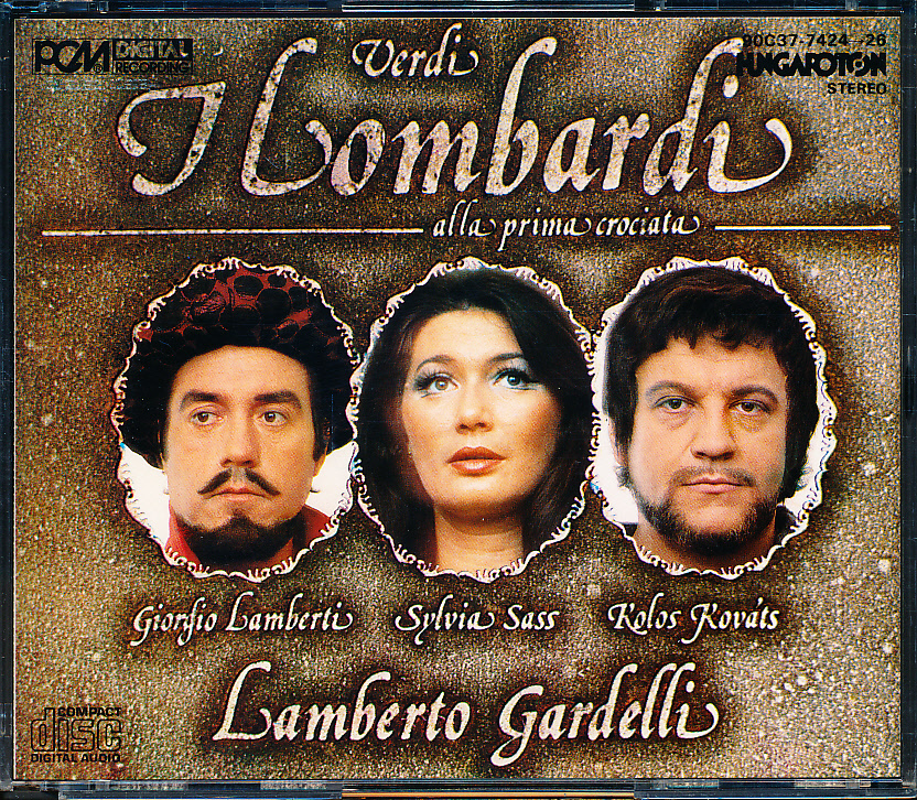 初期盤 90C37 ヴェルディ 歌劇「十字軍のロンバルディア人」 ガルデルリ 3CD拍卖