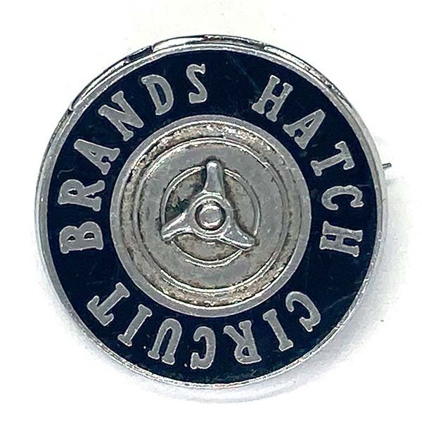 ブランズ・ハッチ サーキット ビンテージ ピンバッジ BRANDS HATCH CIRCUIT Vintage Pin イギリス レース ピンズ Racer Biker UK Pins拍卖
